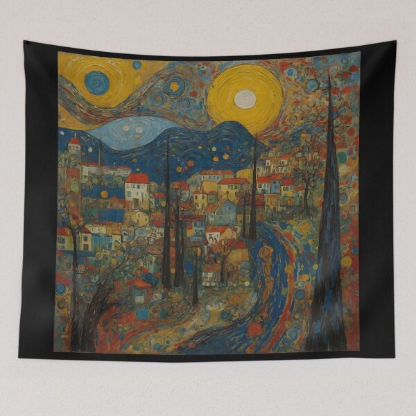 Item preview, Cataclysmic tsunami painting designed and sold by enhan.