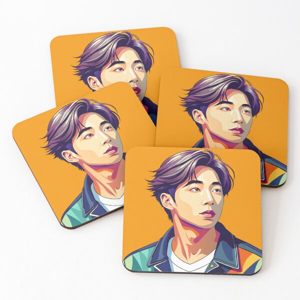 Item preview, RM, member of kpop group BTS designed and sold by hobikeyfimartdijital.