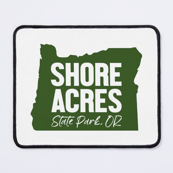 Item preview, Shore Acres State Park Oregon Map designed and sold by bivenart.