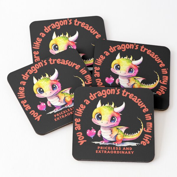 Item preview, You are like a dragon's treasure in my life priceless and extraordinary designed and sold by TajfunX.