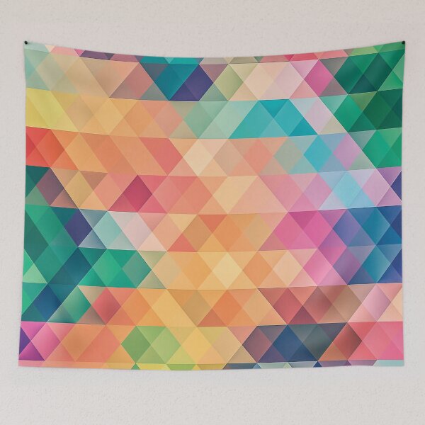 Item preview, Retro Square Revival: Colorful Tiles in Modern Patterns designed and sold by limos.