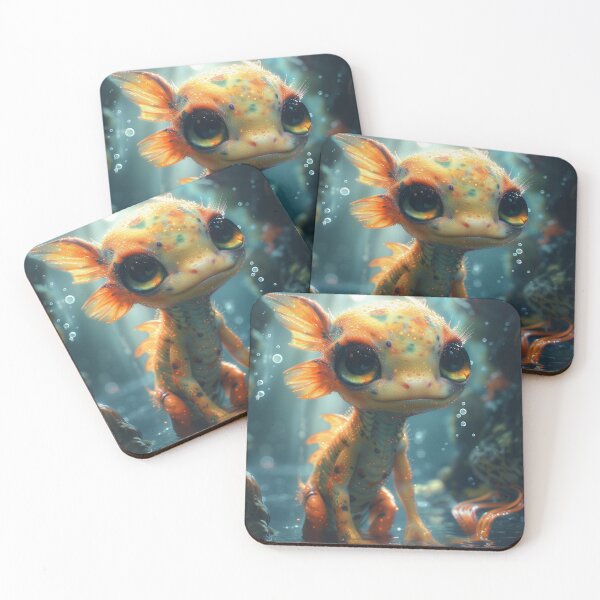 Item preview, Sunset Siren: Lagoon Luminary Aquatic Sprite designed and sold by AstralPhoenixAI.
