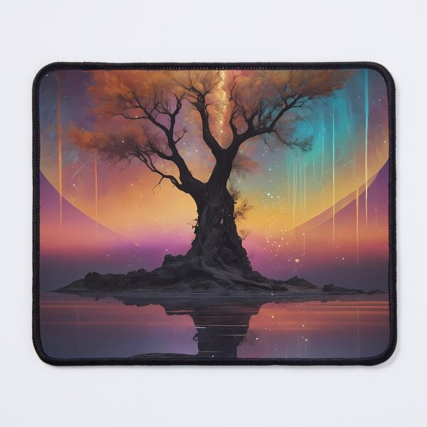 Item preview, Arboreal Aurora: Cosmic Light Through Nature designed and sold by Vitalka-uk.