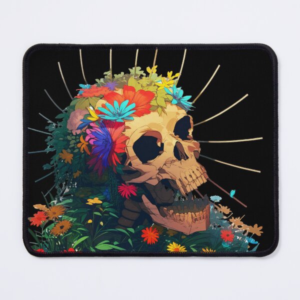 Item preview, Floral Skull designed and sold by DesignsByBeacon.