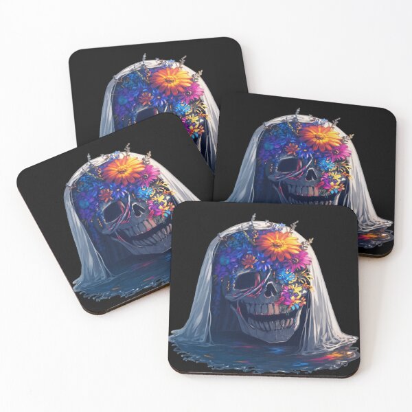 Item preview, Floral Skull designed and sold by DesignsByBeacon.