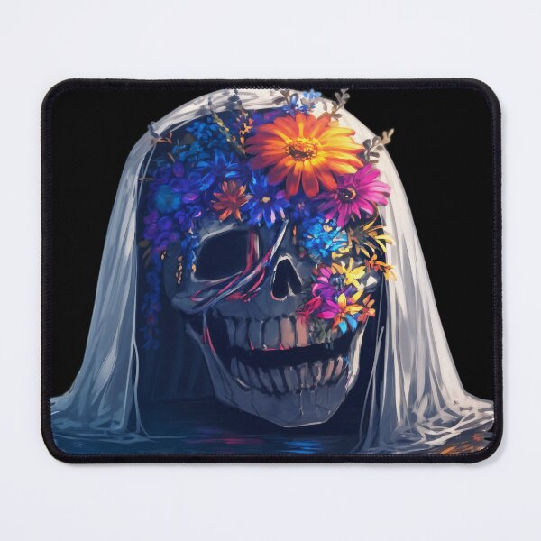 Item preview, Floral Skull designed and sold by DesignsByBeacon.