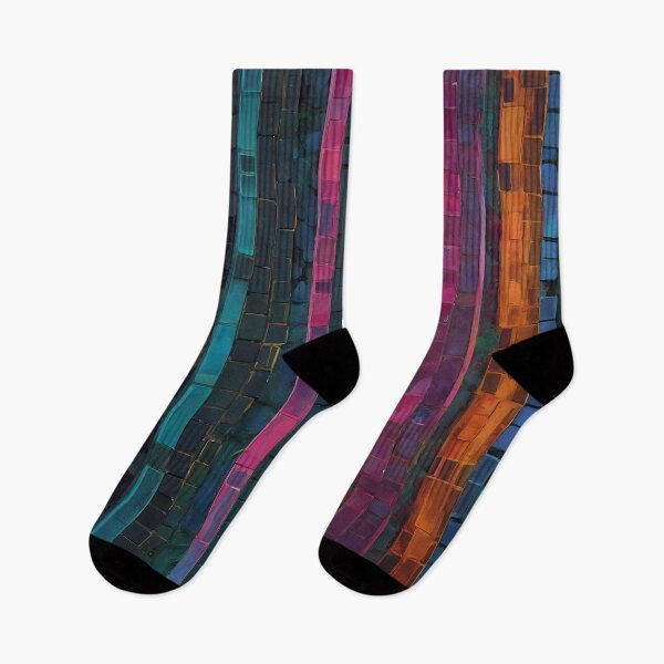 Item preview, Chromatic Cascade: A Symphony in Squares designed and sold by Vitalka-uk.