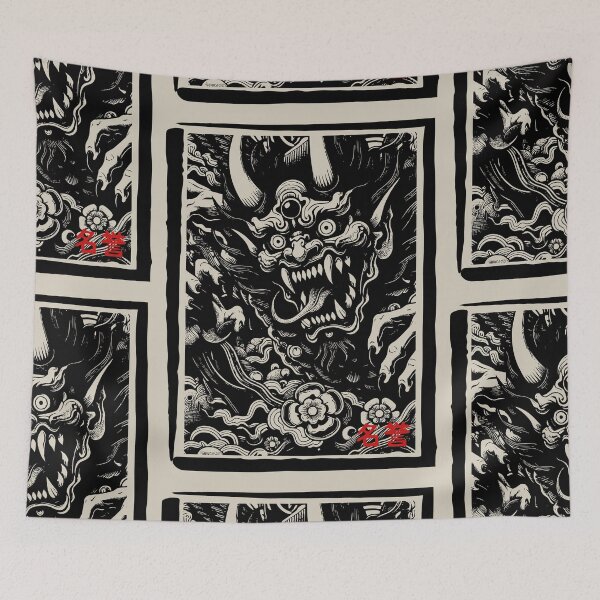 Item preview, Asian Demon Dragon designed and sold by Mlaniel.
