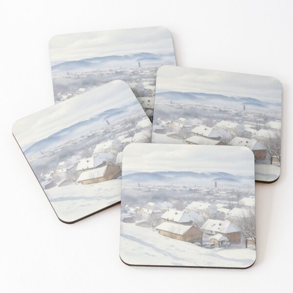 Item preview, Winter In The Town designed and sold by TondoMeander.