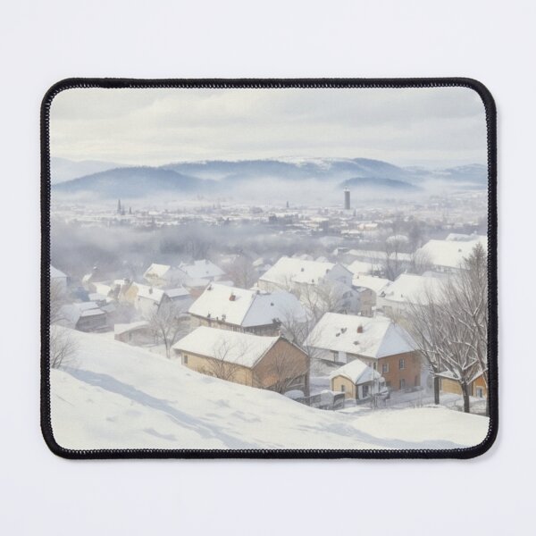 Item preview, Winter In The Town designed and sold by TondoMeander.