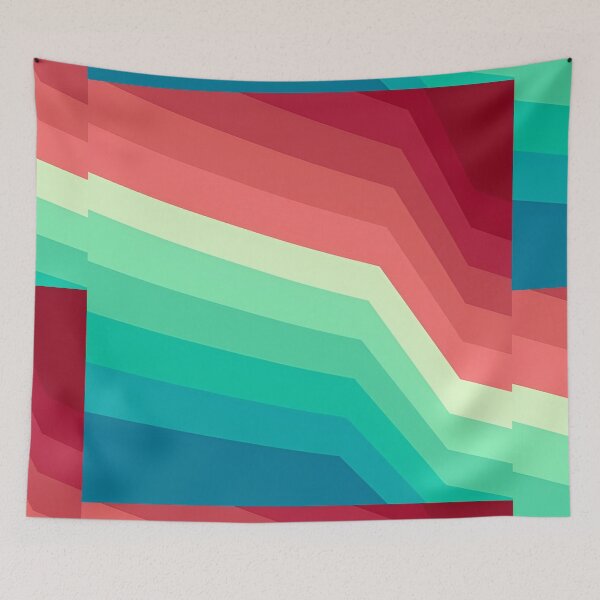 Item preview, Vintage and romance colourful stripes 3 designed and sold by Kader101.