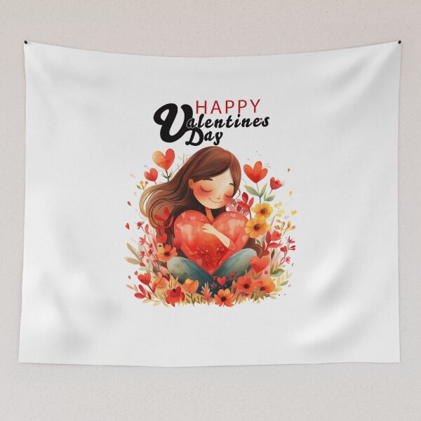 Item preview, Happy Valentine's Day designed and sold by 5minArtStudio.