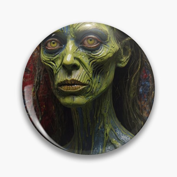 Item preview, Zombie Monster Woman Painting designed and sold by enhan.