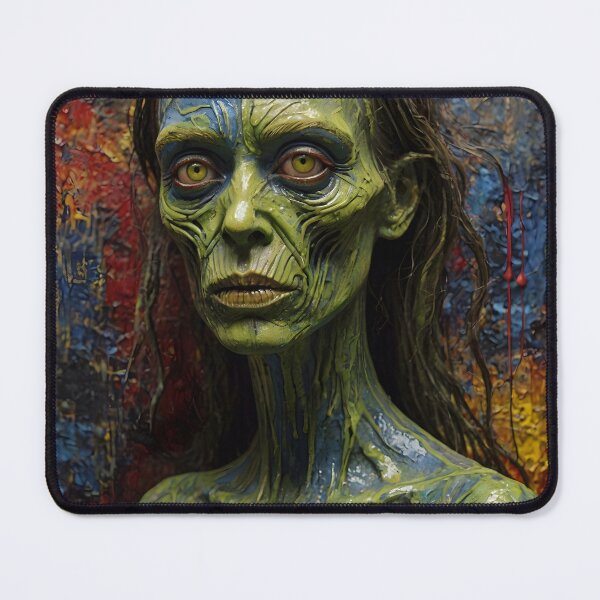 Item preview, Zombie Monster Woman Painting designed and sold by enhan.