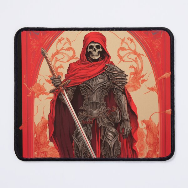 Item preview, Demon Skeleton Warrior | Tarot Aesthetic Dark Fantasy AI designed and sold by scudpunk.
