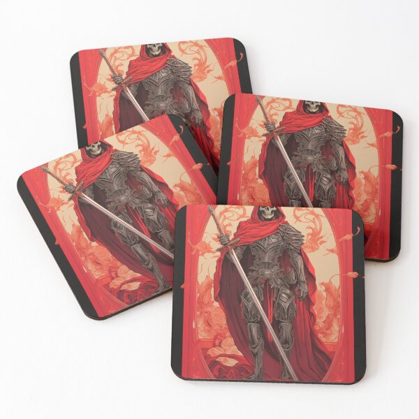 Item preview, Demon Skeleton Warrior | Tarot Aesthetic Dark Fantasy AI designed and sold by scudpunk.