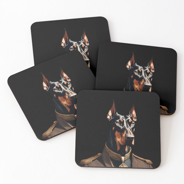Item preview, Elegant Red Doberman Portrait Dog Lover's Delight designed and sold by ChicTrendz.