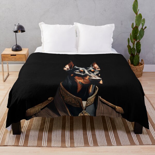 Item preview, Elegant Red Doberman Portrait Dog Lover's Delight designed and sold by ChicTrendz.