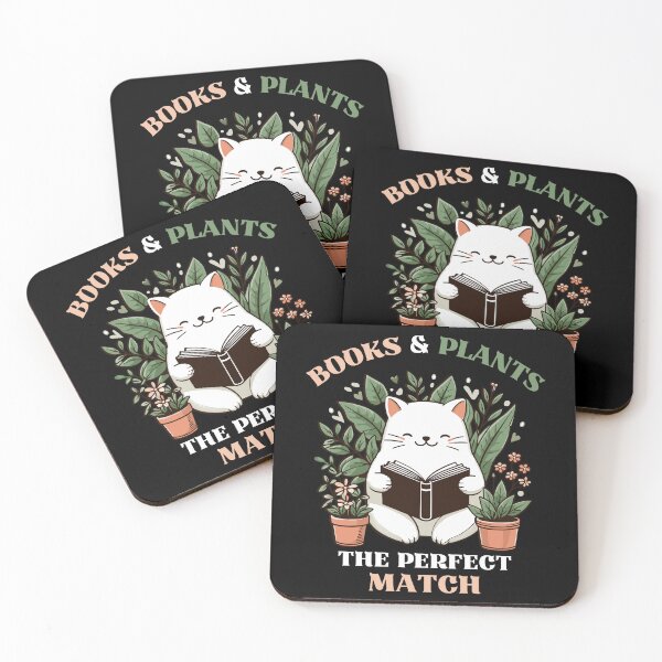 Item preview, Books And Plants - The Perfect Match  designed and sold by Kawaii-n-Spice.