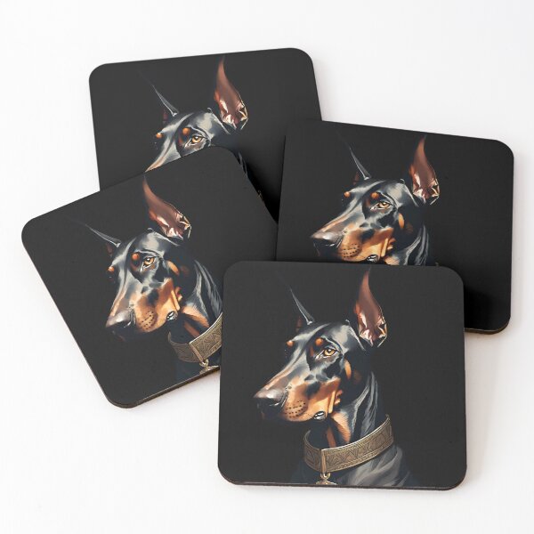 Item preview, Timeless Doberman Portrait Canine Elegance designed and sold by ChicTrendz.
