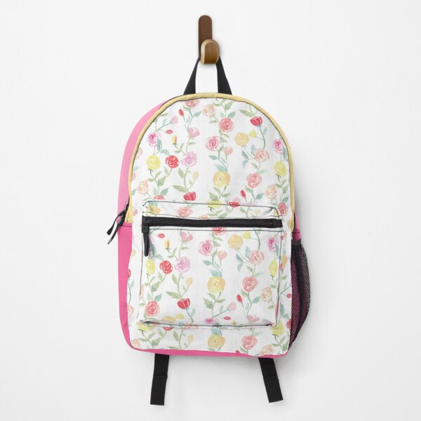 Item preview, Soft Pastel Watercolor Rose Floral Pattern designed and sold by MilaMooDesigns.