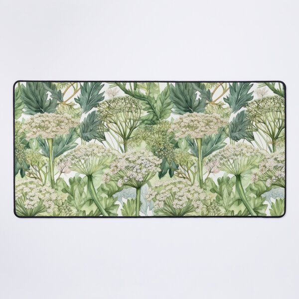 Item preview, variety of hogweed watercolor designed and sold by elegantpaterns.