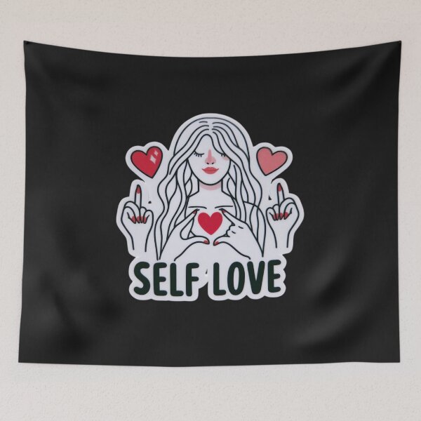Item preview, self-love design for valentine day designed and sold by stishirt.