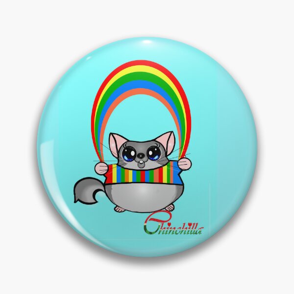 Item preview, Happy chinchilla is jumping rainbow rope  designed and sold by Shirley cute art .