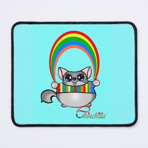 Item preview, Happy chinchilla is jumping rainbow rope  designed and sold by Shirley cute art .