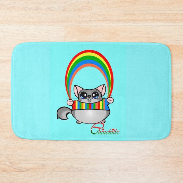 Item preview, Happy chinchilla is jumping rainbow rope  designed and sold by Shirley cute art .