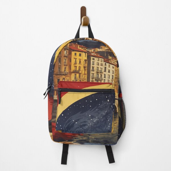 Item preview, Spain Bilbao Starry Night and Moon Tourism Vintage Poster 2 designed and sold by TravelersGems.