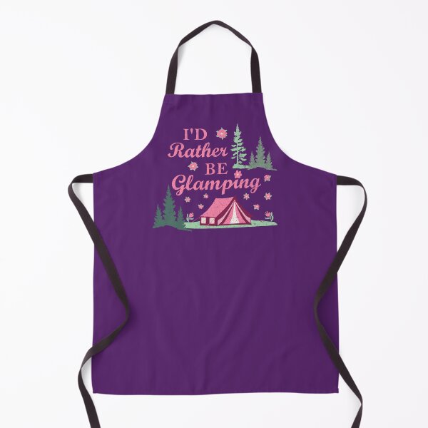 Item preview, I’d Rather Be Glamping - Floral Pink Glam Camping Tent designed and sold by greenwhite25.