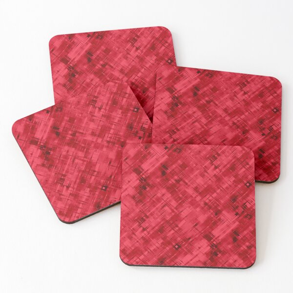 Item preview, scarlet red abstract pattern designed and sold by fuzzyfox.
