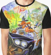 Sam & Max (hoher Kontrast) Grafik T-Shirt