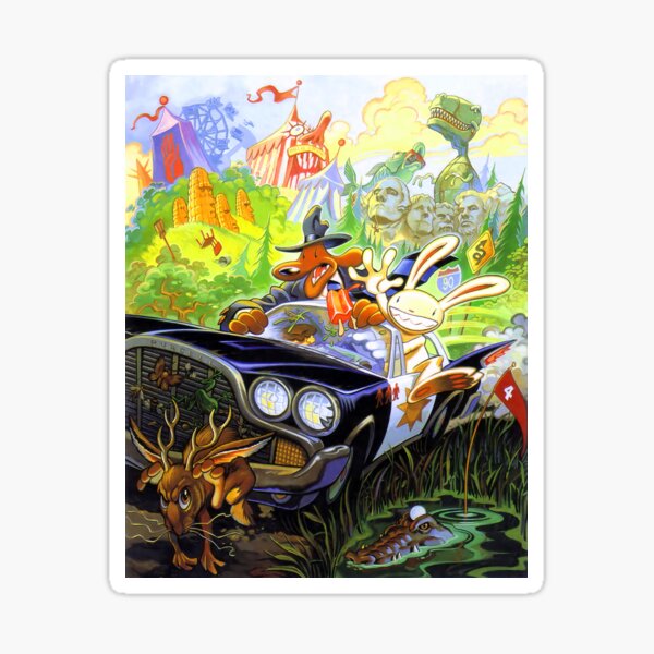 Item preview, Sam & Max (High Contrast) designed and sold by hangman3d.
