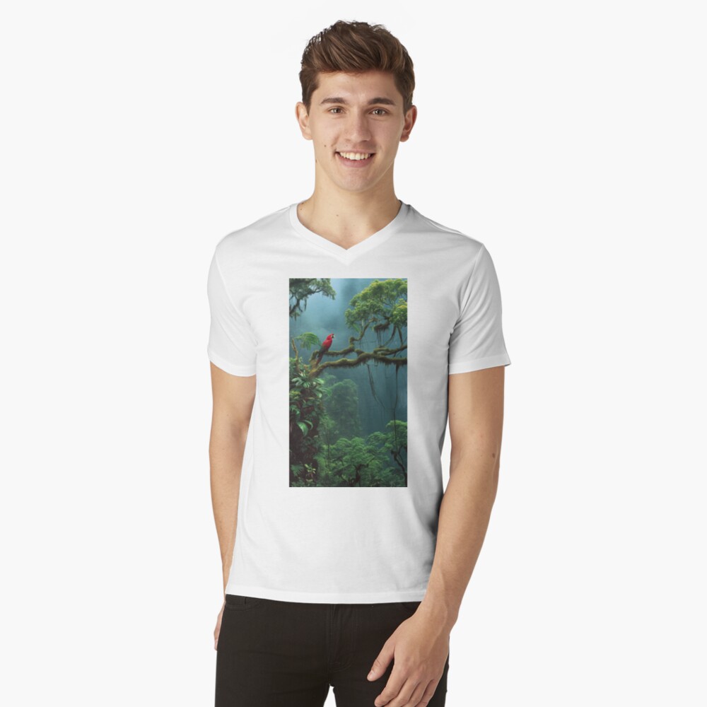 Item preview, V-Neck T-Shirt designed and sold by EtherealEchoes.