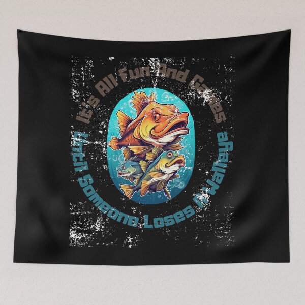 Item preview, It's All Fun and Games Until Someone Loses a Walleye Funny Fishing Family Friends Trip designed and sold by LuNkyRose.