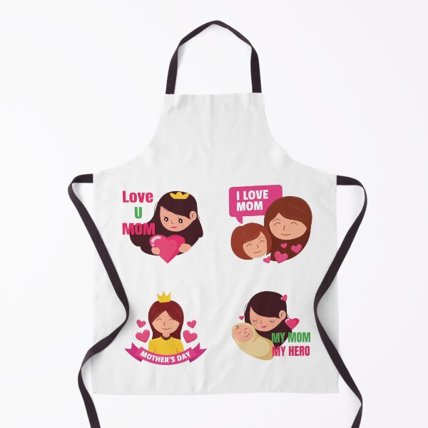 Item preview, i love mom, happy mothers day designed and sold by huape.