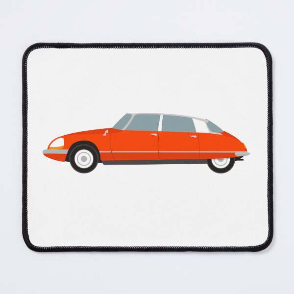 Item preview, Red french classic car citroen designed and sold by wectorworld.