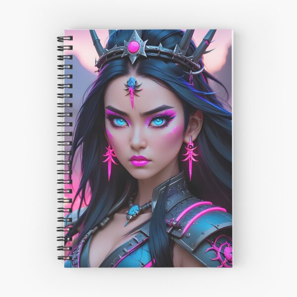 Item preview, Mystical Samurai Warrior Queen fantasy art designed and sold by PineappleBlend.