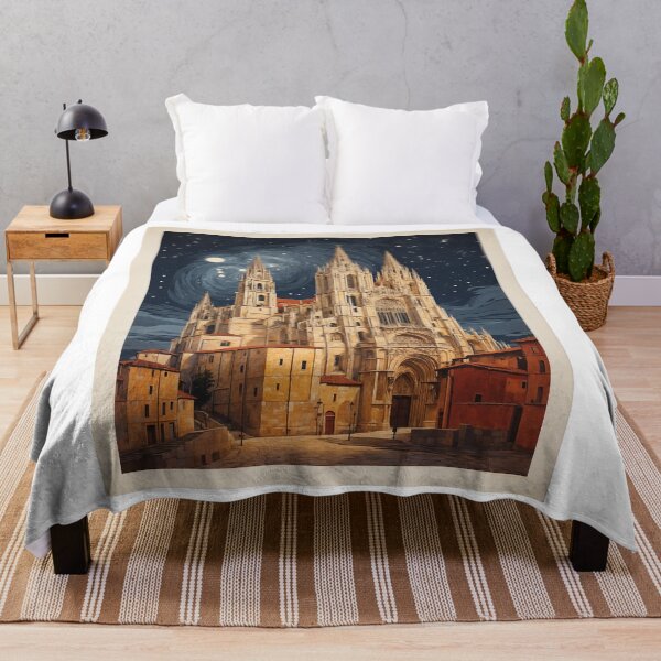 Item preview, Camino de Santiago Spain Starry Night Tourism Vintage Poster 2 designed and sold by TravelersGems.
