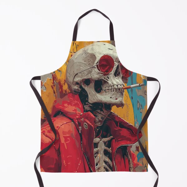 Item preview, Smoking Skull - skull designed and sold by HIGUMAX.