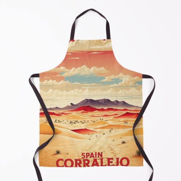 Item preview, Corralejo Dunes Spain Tourism Vintage Poster designed and sold by TravelersGems.