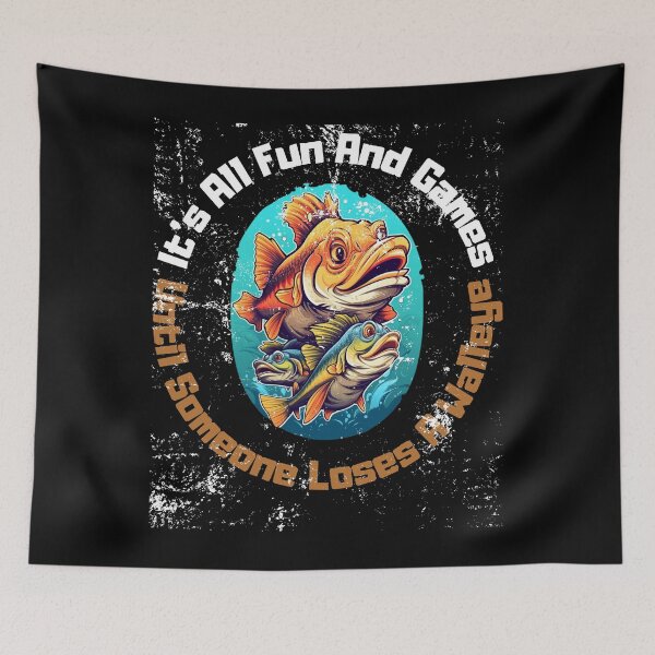 Item preview,  It's All Fun and Games Until Someone Loses a Walleye Funny Fishing Family Friends Trip designed and sold by LuNkyRose.