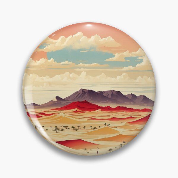 Item preview, Corralejo Dunes Spain Tourism Vintage Poster 2 designed and sold by TravelersGems.