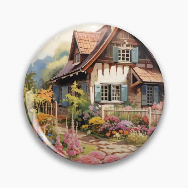 Item preview, Vintage Style Country Cottage designed and sold by whitecat23.