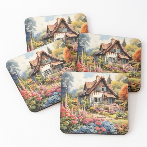Item preview, Vintage Style Country Cottage designed and sold by whitecat23.