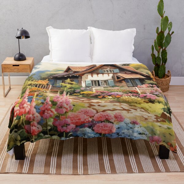 Item preview, Vintage Style Country Cottage designed and sold by whitecat23.