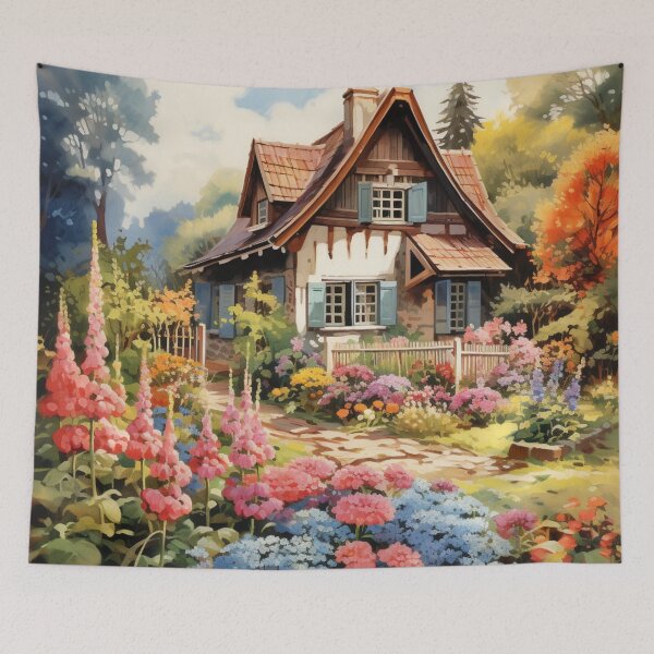Item preview, Vintage Style Country Cottage designed and sold by whitecat23.