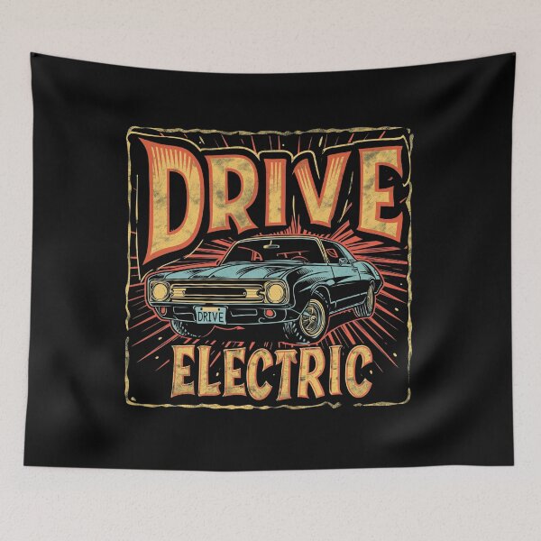Item preview, Drive electric car logo designed and sold by SvarunPogani.